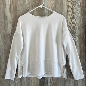 ASOS white long sleeve top, size 10